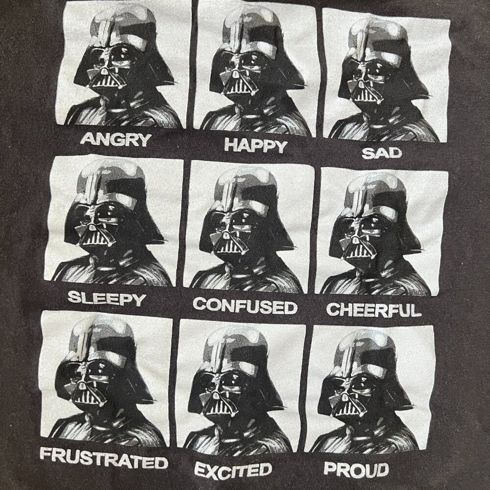 star wars - black t shirt - size XL - Picture 2 of 4